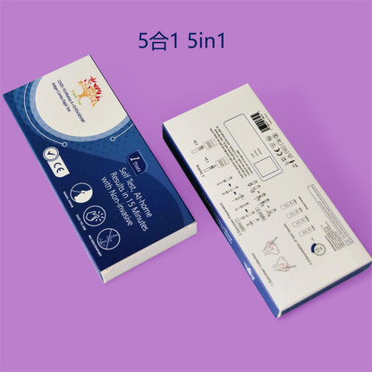 COVID-19 Influenza A+B Parainfluenza 1/23 Antigen Comba Rapid Test