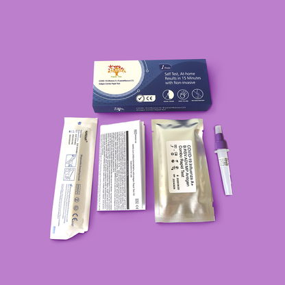 COVID-19 Influenza A+B RSV ADV MP Antigen Combo Rapid Test