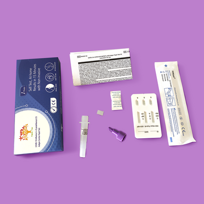 COVID-19 Influenza A+B RSV ADV MP Antigen Combo Rapid Test