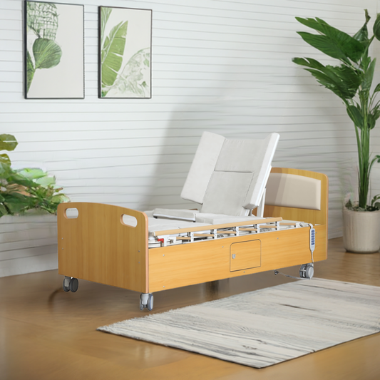 Luxurious Hospital Bed for Home | Electric Adjustable Nursing Bed HCEDH031