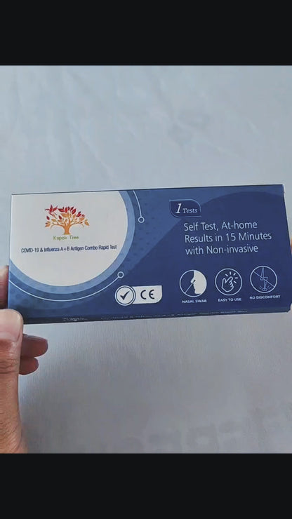 Covid-19 & Influenza A+B Antigen Combo Rapid Test